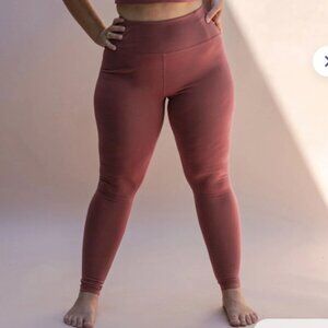 Girlfriend Collective Women's Size XXXL FLOAT Ultralight Legging Fig Pink High
